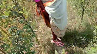 Så, denne indiske teenager 18+ blev vild med sin elsker i junglen til udendørs sjov.