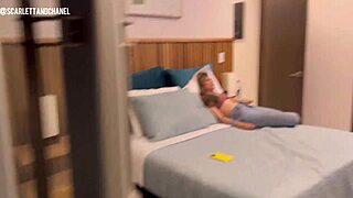 Me n my coworker banged so hard on work trip!