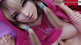 弯腰Mary Rose接受3D后入猛干