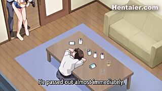 刚结婚，她就操丈夫的同事。