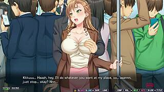 我那饥渴的前同学奖杯老婆在公共火车上被操