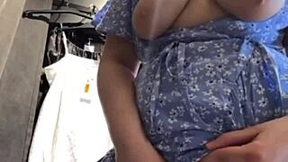 זיון אנאלי ציבורי קשה עם אמטורית BBW יפה