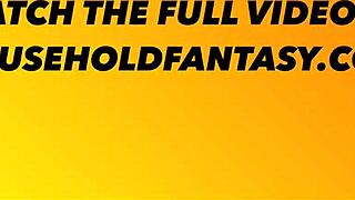 Soră vitregă Macy Meadows se excită cu pizda și picioare în fantezie