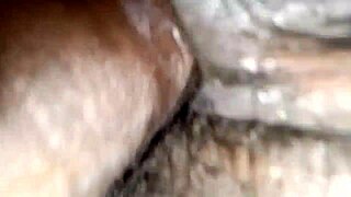 वेट पस्सी को स्टीमी बेडरूम सेशन में डीप क्रीमपाई मिलती है