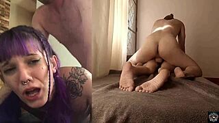 Alternative submissive Süße weint bei hartem Anal-Pfählen!