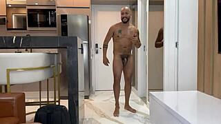 Marcos Goiano berie Paulistaho masívny čierny chuj v surovej akcii