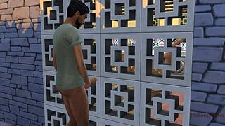 Hej, gledaj kako jebem svoju maćehu zaglavljenu u mašini za pranje, Sims 4 stil!