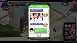 Jeg blir tatt på å chatte i hentai-spill del 4