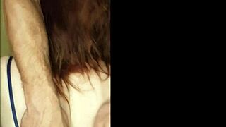 my husband's friend showed up with a massive hard-on today.