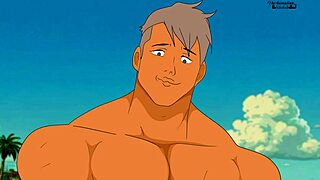Marge se Desnuda en Playa Nudista en Hentai de Los Simpsons 2025