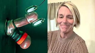 hey, 42yr old milf, ever seen ballbusting this wild before?