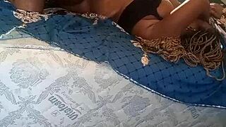 Alone at the Studio with a Naughty Slut Taking on a Monster Cock in Homemade Action.