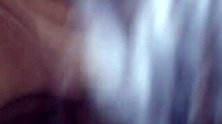 Beautiful brunette super hot with lover in intimate moment