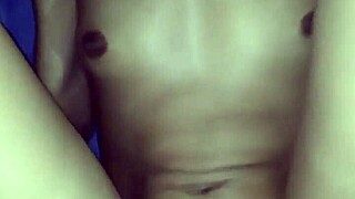 Nighttime passion with my latina wife, her ass in focus during our homemade interracial amateur encounter