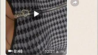 College Teen Begs for Better Grades with Sexy Chat