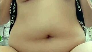 Pinay ex-wife gives horny masturbation as birthday gift 😘