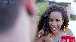 Demi Sutra caught scoping out stepsis in steamy action