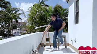 Demi Sutra caught scoping out stepsis in steamy action