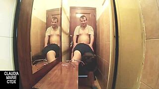 Wow! Fat Ass Spanish Babe Fucked Hard Between Walls