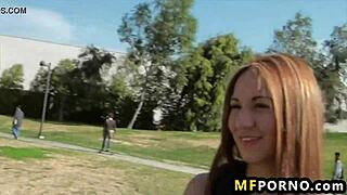 man, hot teen serena got drilled on pool table hard!