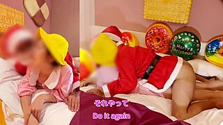 naughty christmas creampie with santa