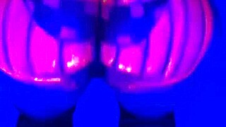 twerking the pumpkin in amateur couple scene