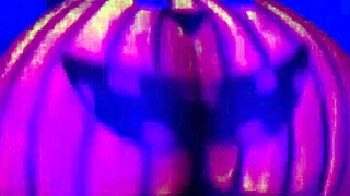 twerking the pumpkin in amateur couple scene