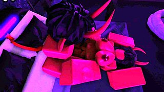 Having Fun With Demon Girlfriend On Valentines Day In Roblox