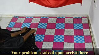 fake spiritualist tricks lonely milf into roleplay and cums on her face