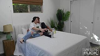 Holy shit, raw uncut gay action with surfer bro carter smith and luna lopez!