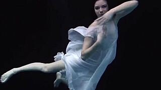 Andrejka Performs Astonishing Underwater Moves