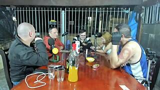 Dany Rio gives live blowjob on podcast for money
