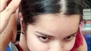 Watch White Moon Suck That Monster Cock Before Riding It?