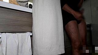 Japanese Housewife Creampied Affair!