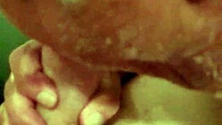 Old man receives blowjob in france with european flair 😏