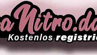 Blonde Bimbo Takes Rough Anal