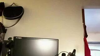 getting ready for prom by cleaning up and changing into something nice.