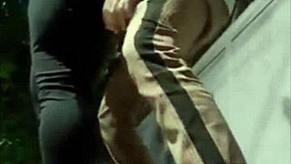 Exhibitionism And Raw Cruising In Public Outdoor Action