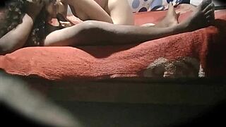 Spying on Argentine Model Getting Pounded Hard in Action