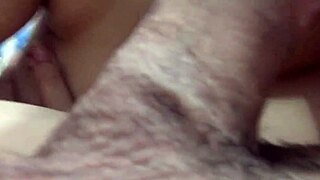 after shower, wanna see my Filipina girlfriend give a sloppy close-up blowjob?