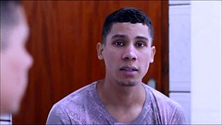 Igor and J share an open relationship with their gay boyfriend in this gay porn.