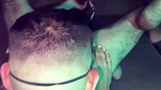 halloween gay threesome with sweet treats and naughty sexual pranks at the party