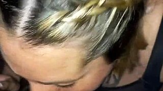 Blowjob Until I Nut Her Face With Deepthroat Goddess