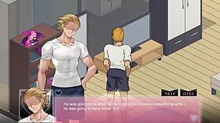 In this NTR game, the bride wife gets creampied and blowjobbed