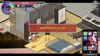 In this NTR game, the bride wife gets creampied and blowjobbed