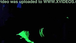 Dayanara Stars in Black Light POV Sex Scene with Amateurs