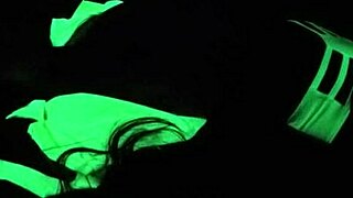 Dayanara Stars in Black Light POV Sex Scene with Amateurs