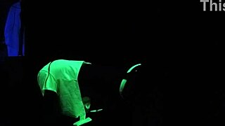 Dayanara Stars in Black Light POV Sex Scene with Amateurs