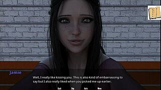 Playing basketball with Shauna in WVM 4