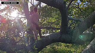 Sexy Wife Rides Big Black Cock in Wild Anal Action